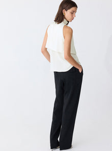 Belinda Cascade Front Top | White