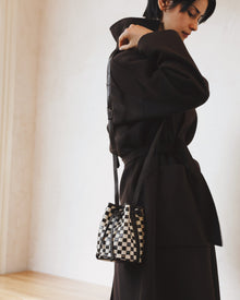 Mini Adele - Check | Brown/Cream
