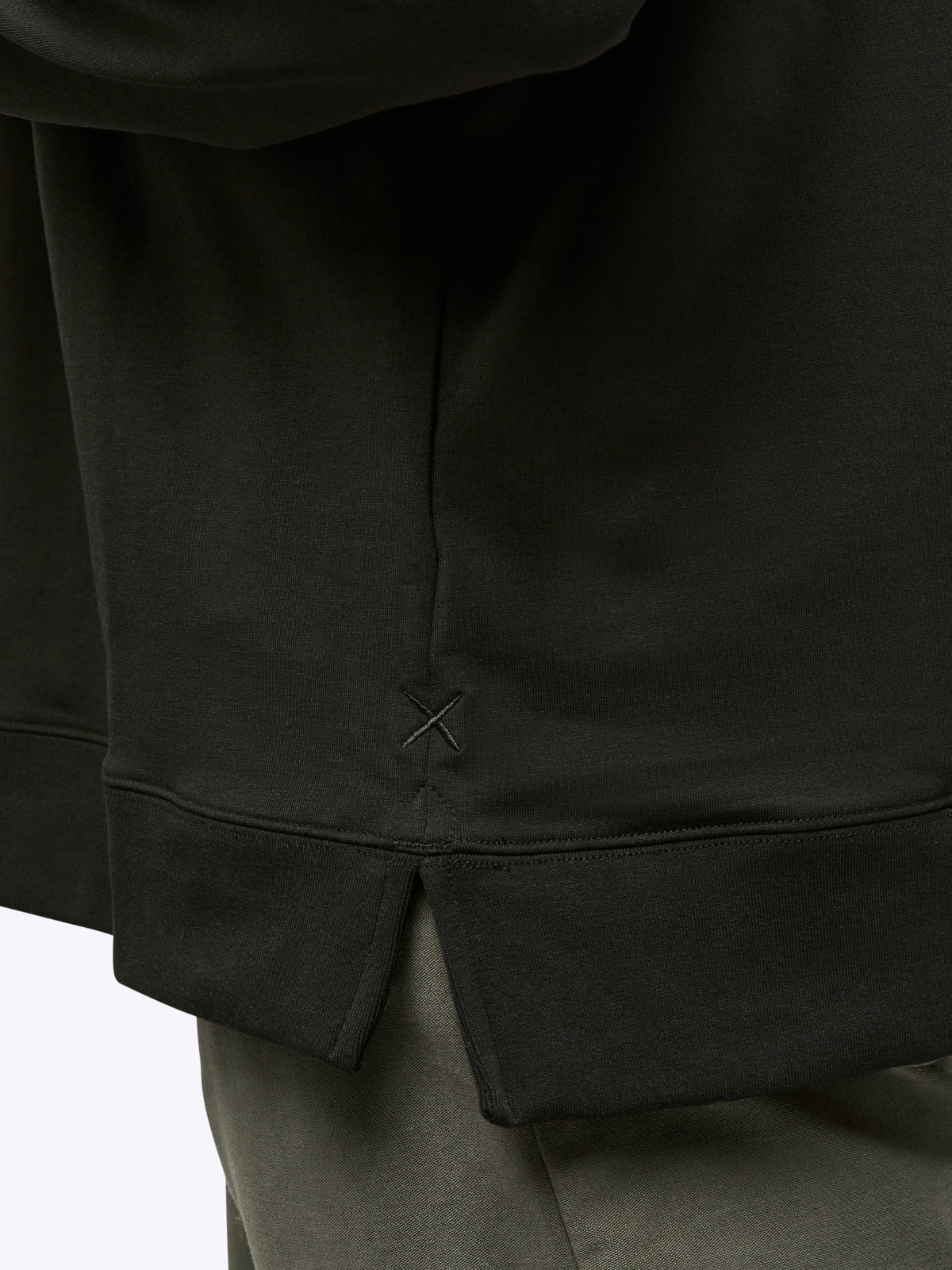 Mens | Hyperloop Pullover Split-Hem | Signature-Fit | Black
