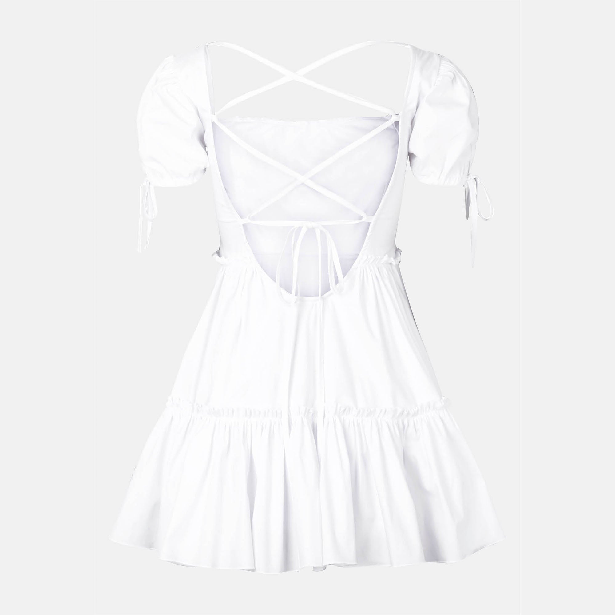 OW Collection Blanc Dress | White