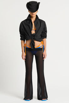 Hazel Shirt | Black Spray