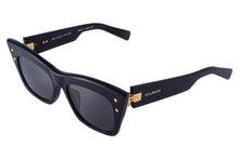 Womens | B - II Sunglass | Navy - Gold  | Dark Grey