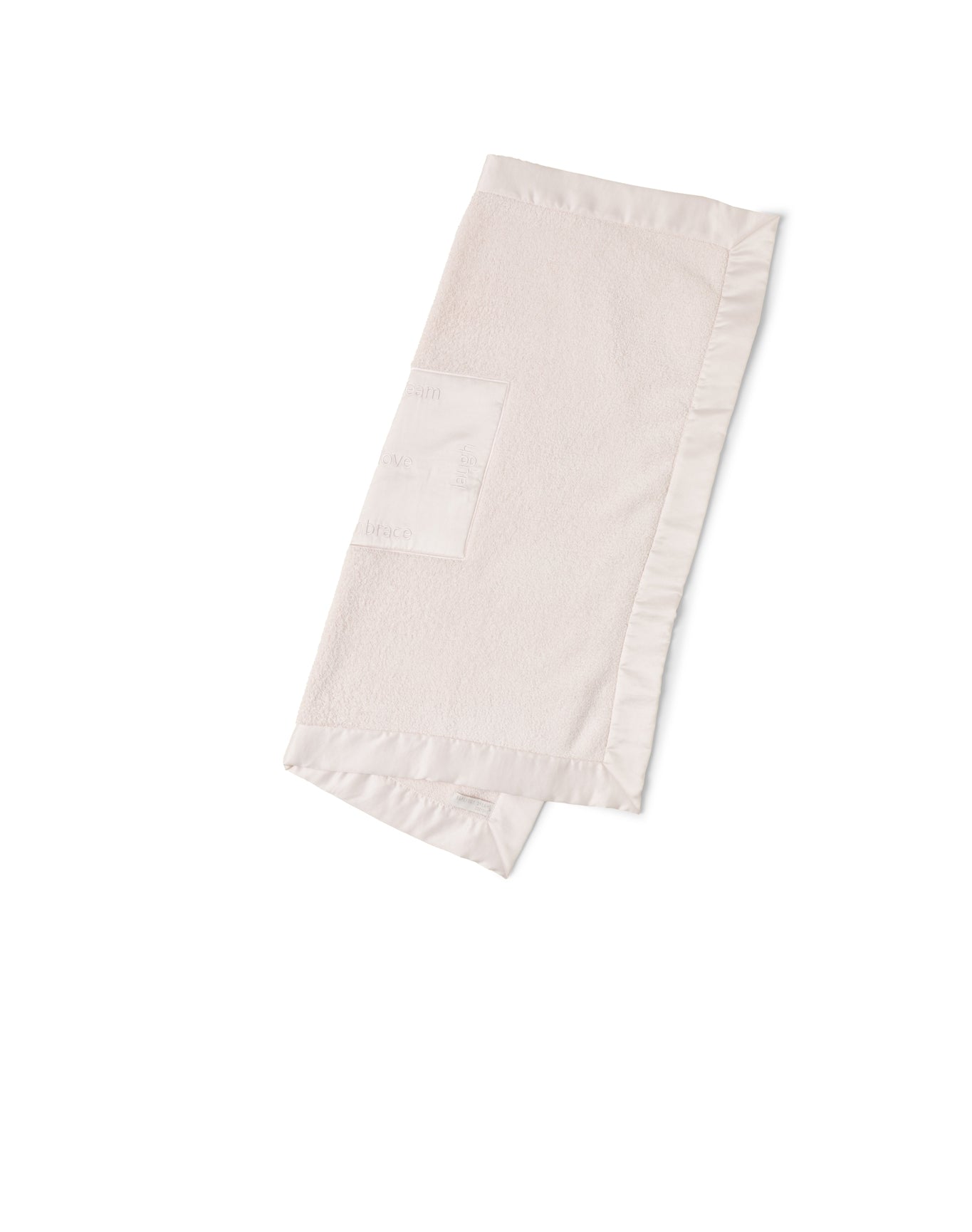 Baby | CozychicSatin Trim Receiving Blanket 30" X 30" | Pink