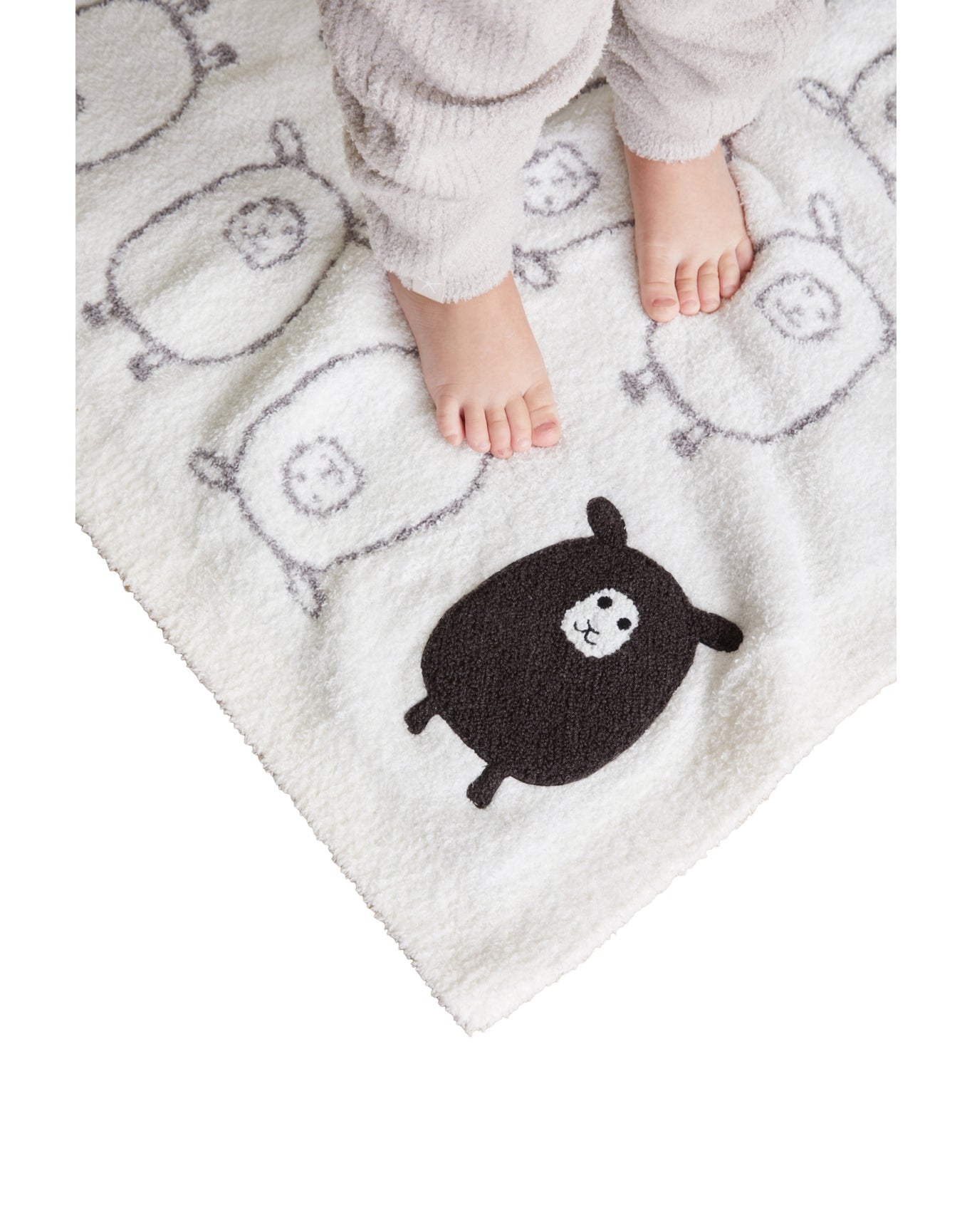 Baby | Cozychic Black Sheep Blanket 30"X40" | Pearl Multi