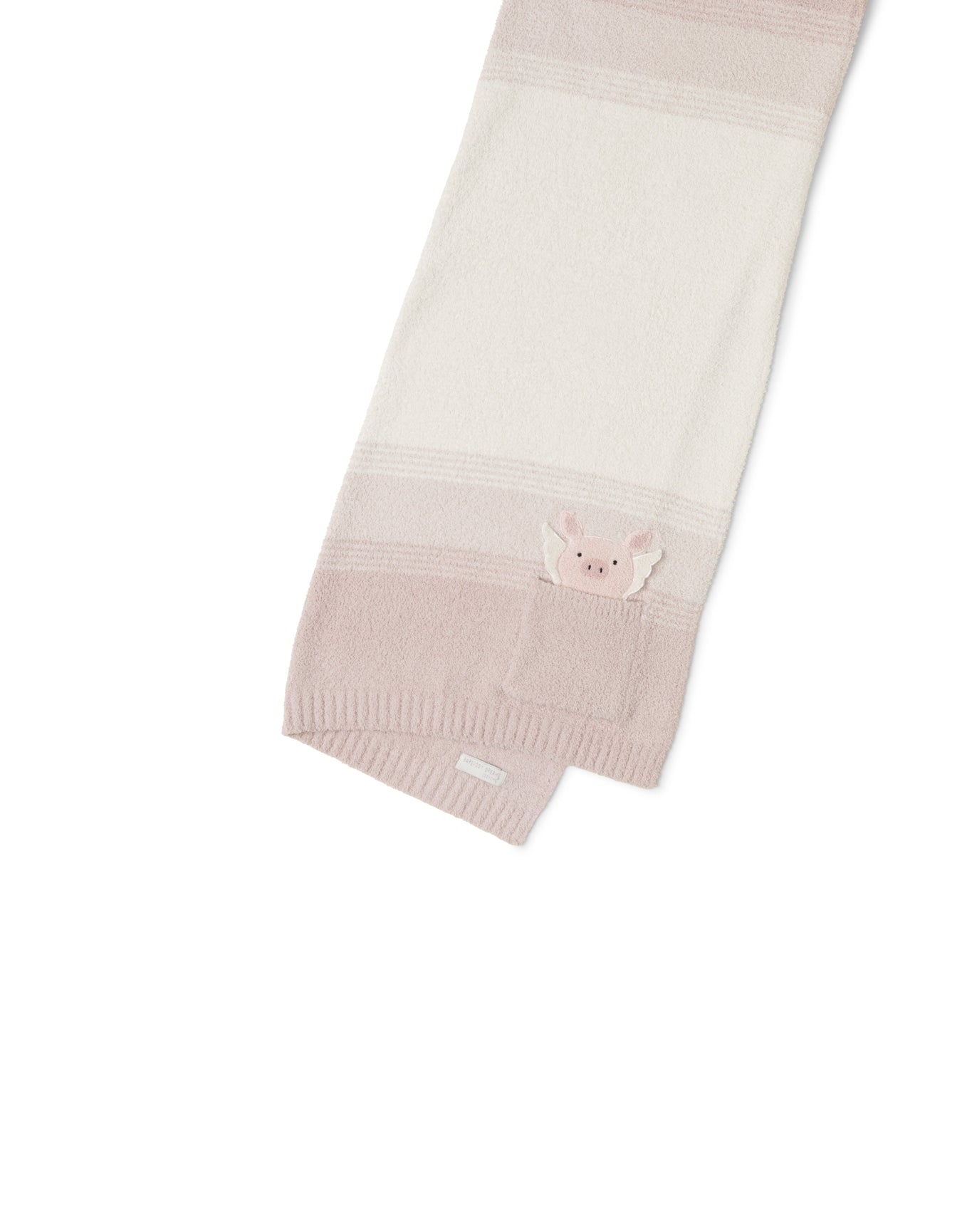 Baby | Cozychic Flying Pig Stroller Blanket 30" X 40" | Cream Multi