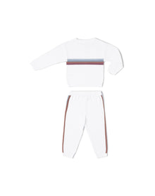 Baby | Cozychic Ultra Lite Multi Stripe Set | Cream Multi