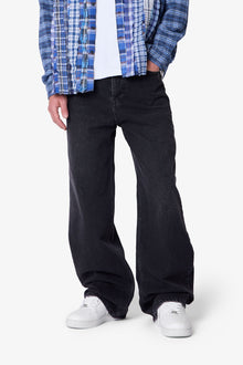 Baggy Denim | Stone Wash Black