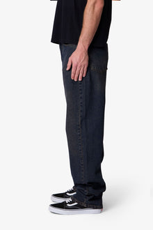Baggy Denim | Washed Brown