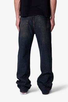 Baggy Denim | Washed Brown