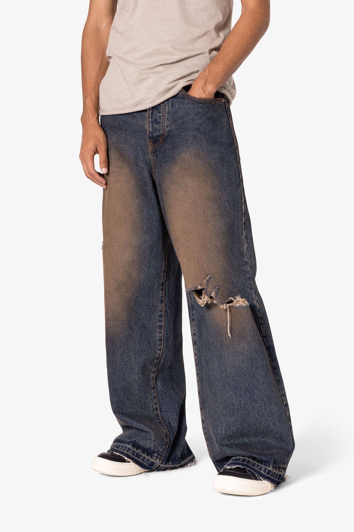 Baggy Rave Denim | Rust