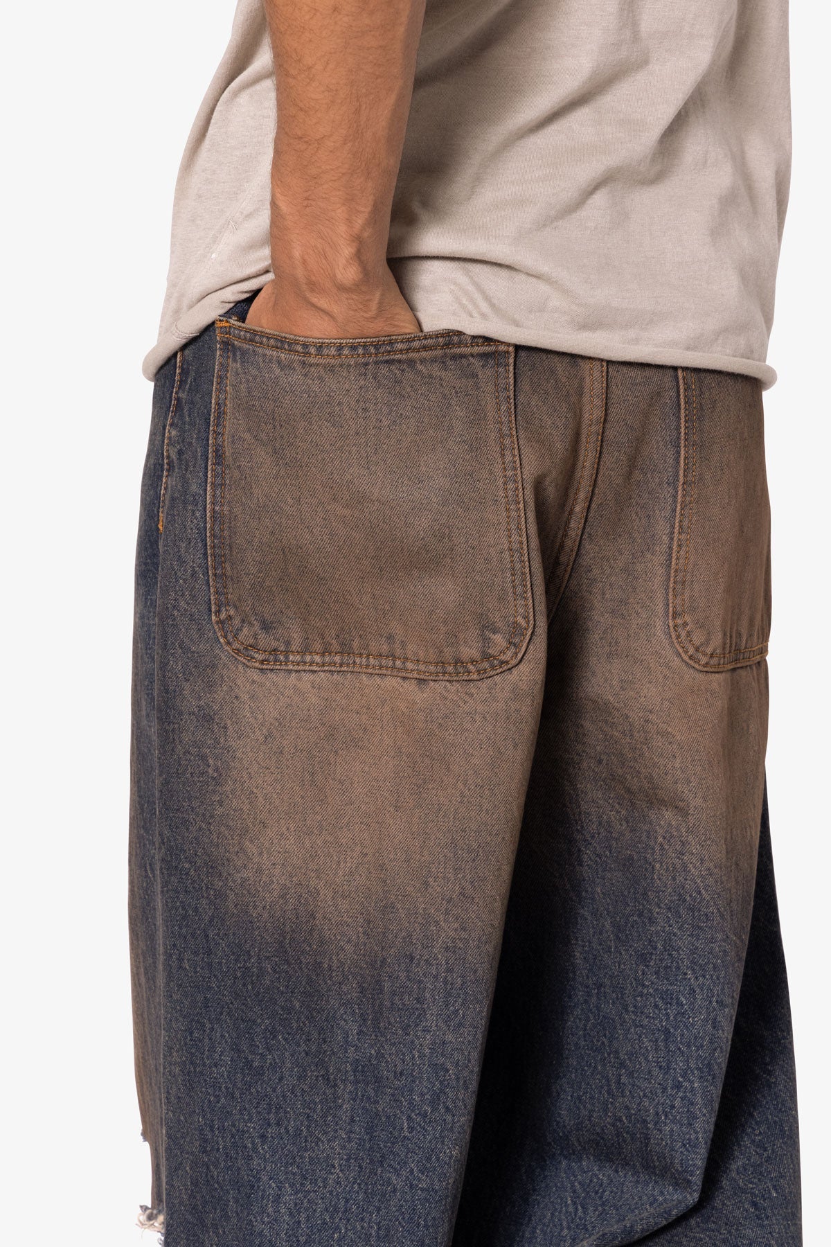 Baggy Rave Denim | Rust