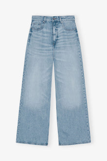 Baggy Wide Jeans in Denim | Light Blue Stone