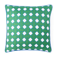 Basketweave Pillow | Green