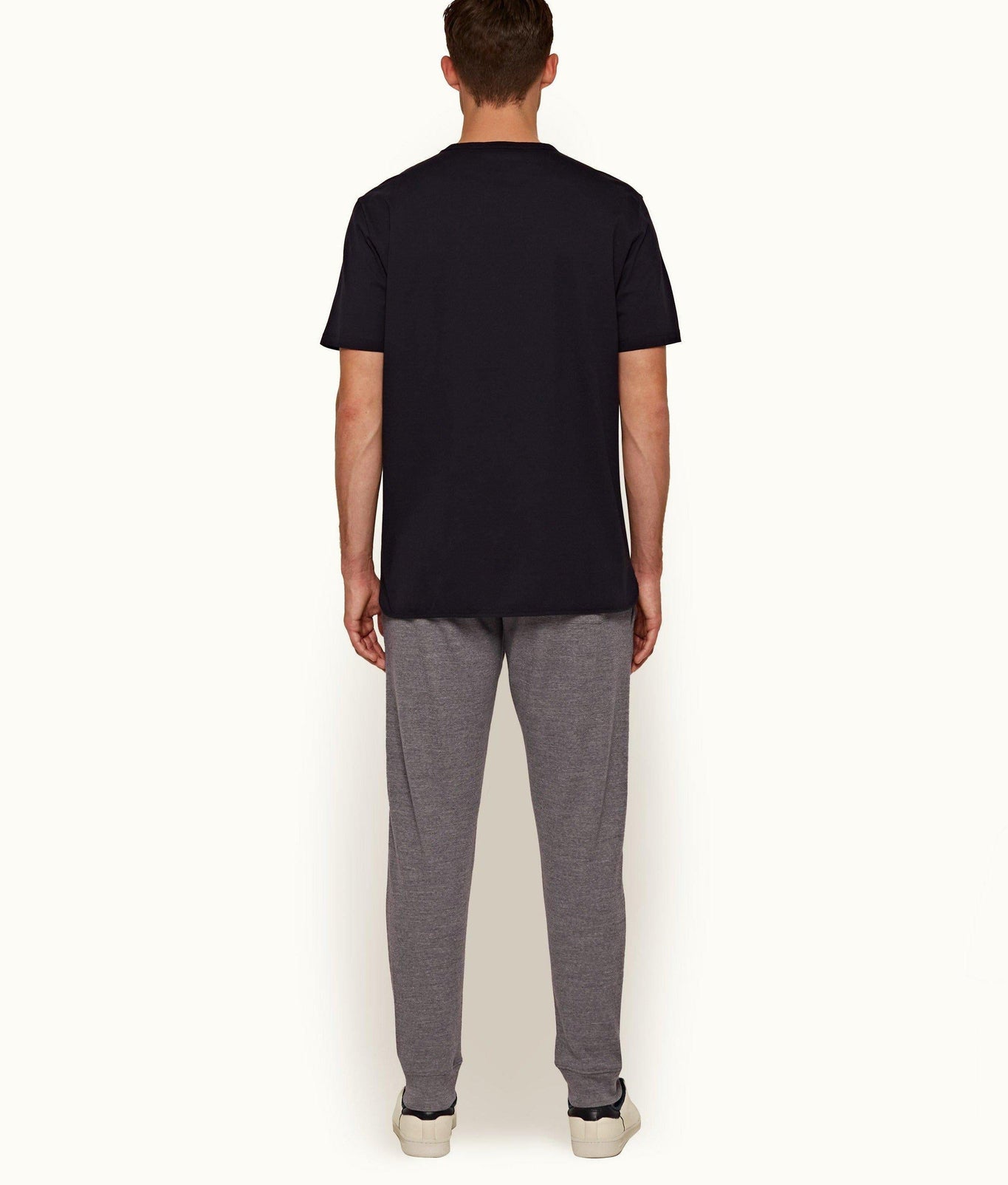 Beagi Merino Classic Fit Double-Faced Merino Sweatpants | Storm Grey