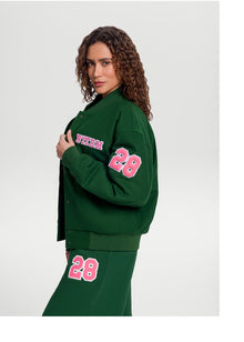 Better League Varsity Jacket | Urban Green