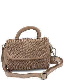 Bolsa Nova | Unisex | Leather Lily Mini Bag | Taupe