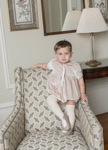 Boy | Helenus Velour Romper | Beige
