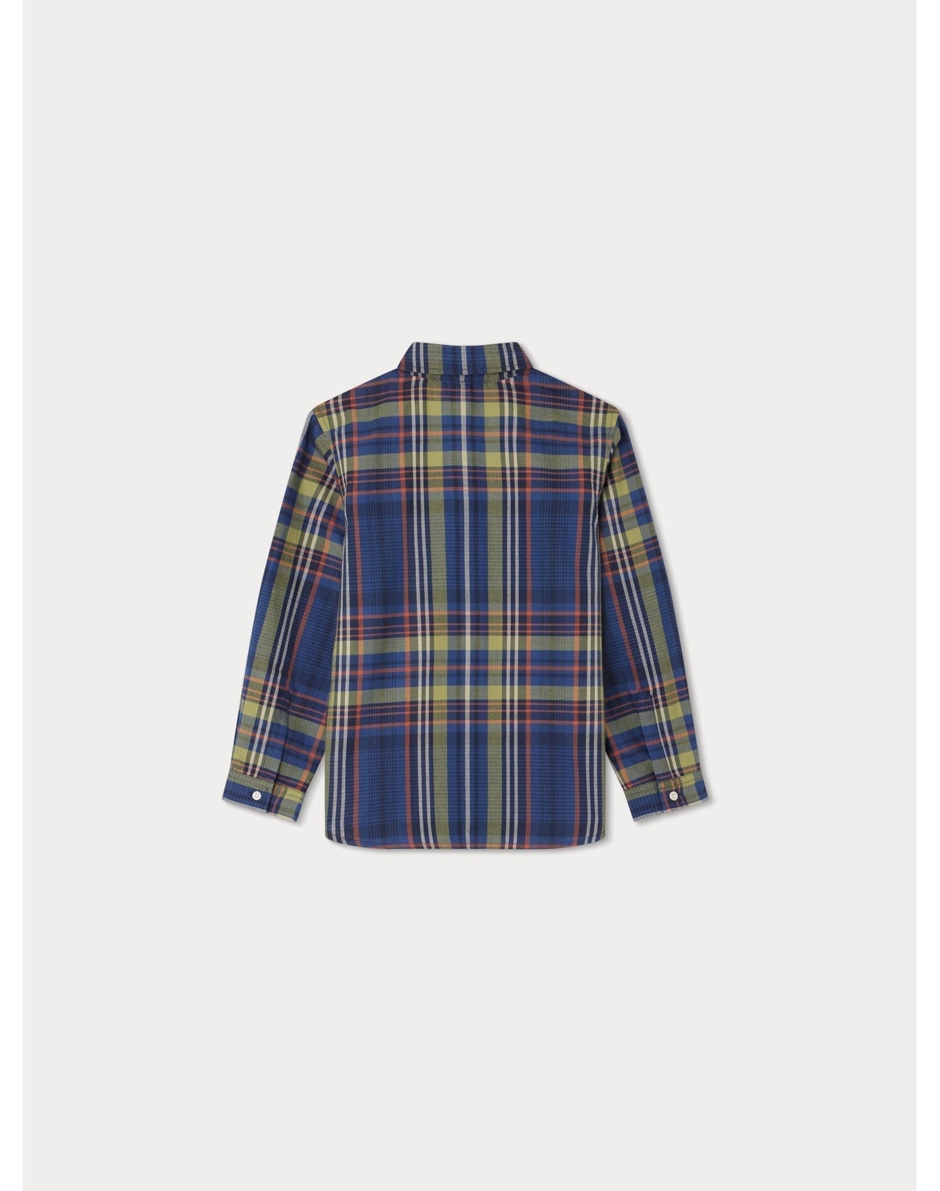 Boys | Daho Shirt Tartan | 10Y-14Y | Navy