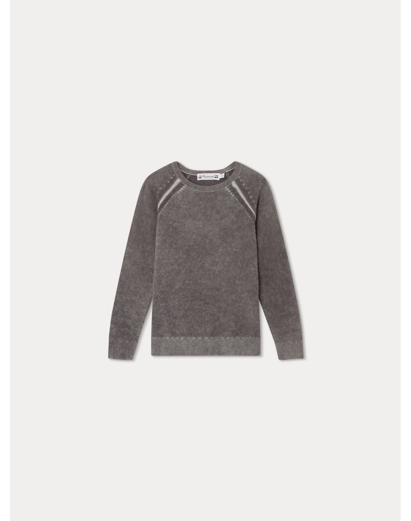 Boys | Tiego Sweater | 10Y | Mauve Gray