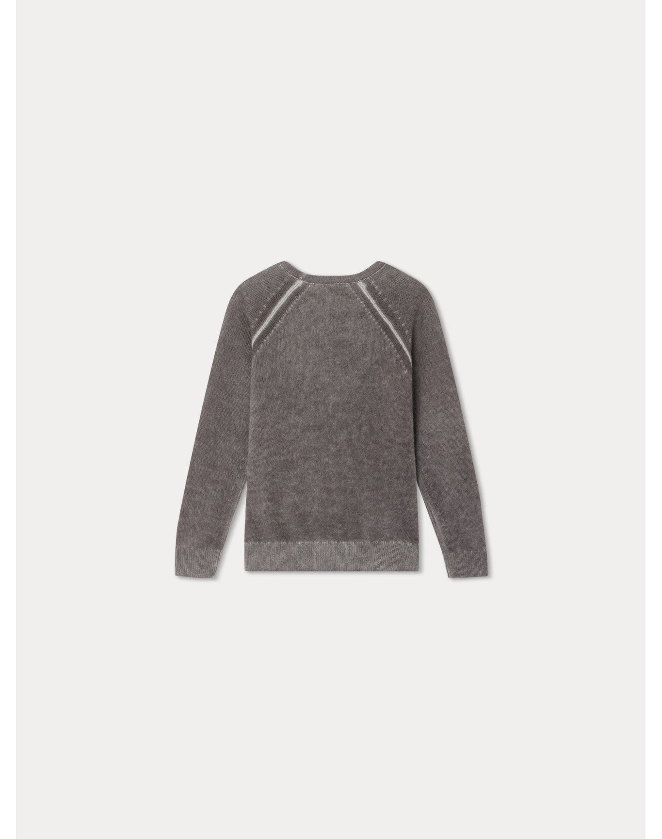 Boys | Tiego Sweater | 10Y | Mauve Gray