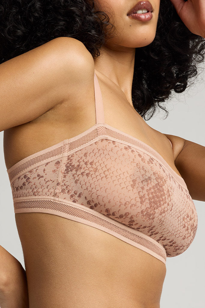 Sieve Trim Bralette | Buff Boa