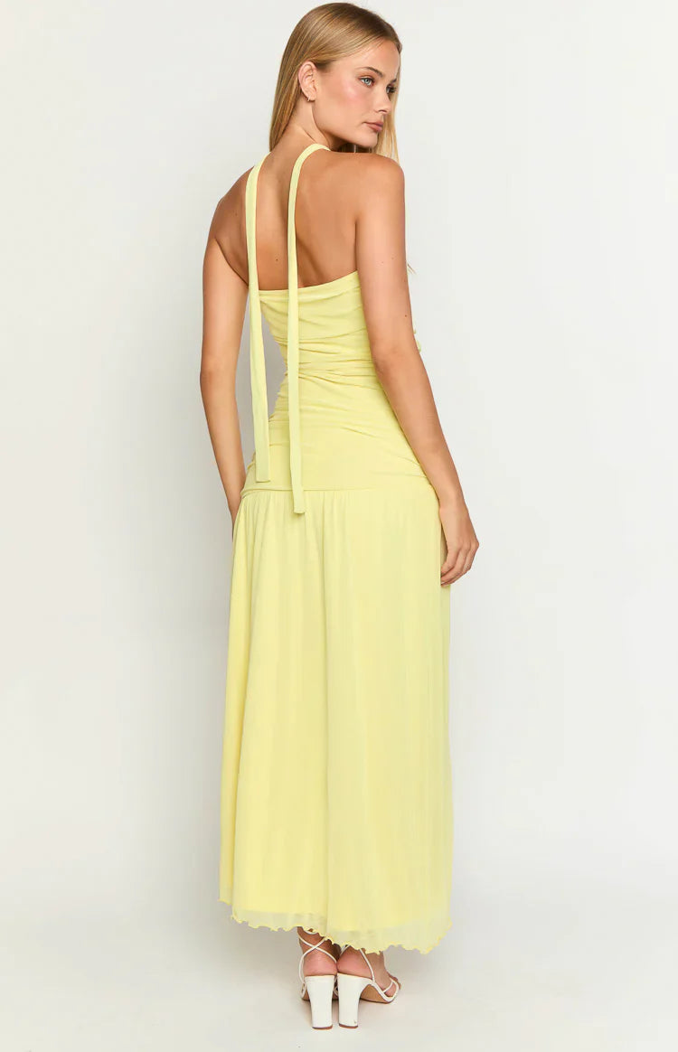Brayan Maxi Dress | Yellow