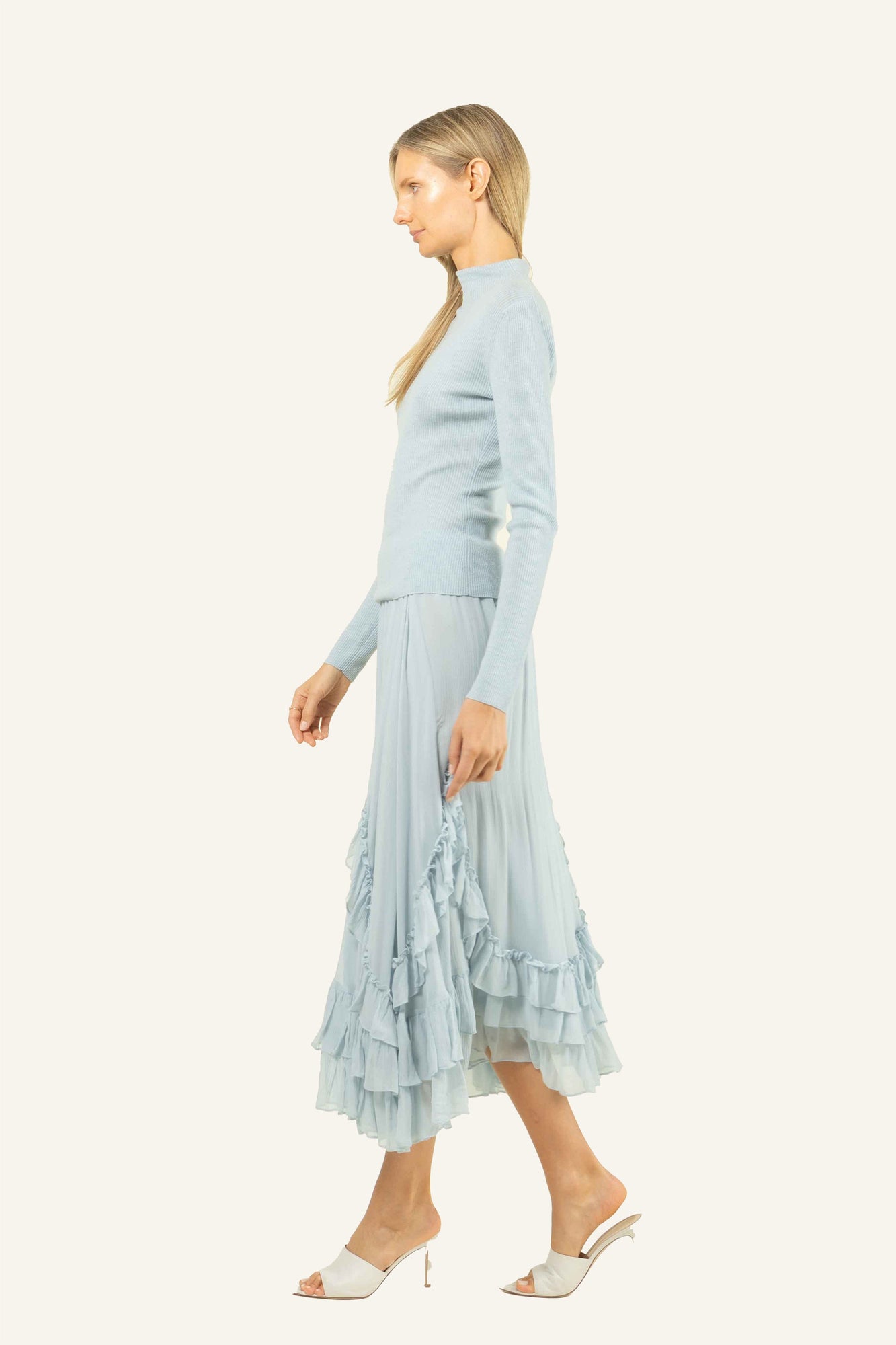 Brooke Knit | Powder Blue