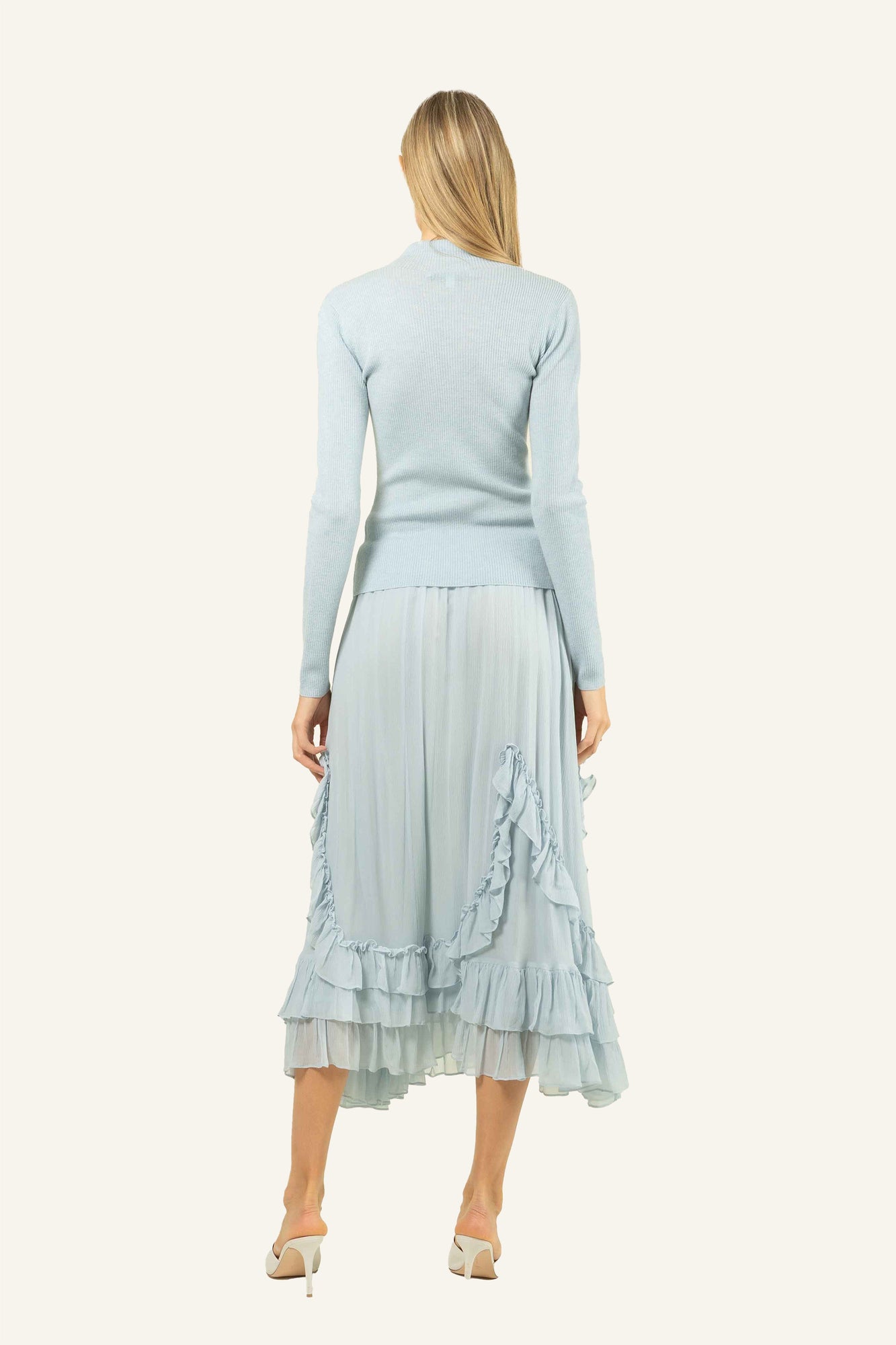Brooke Knit | Powder Blue