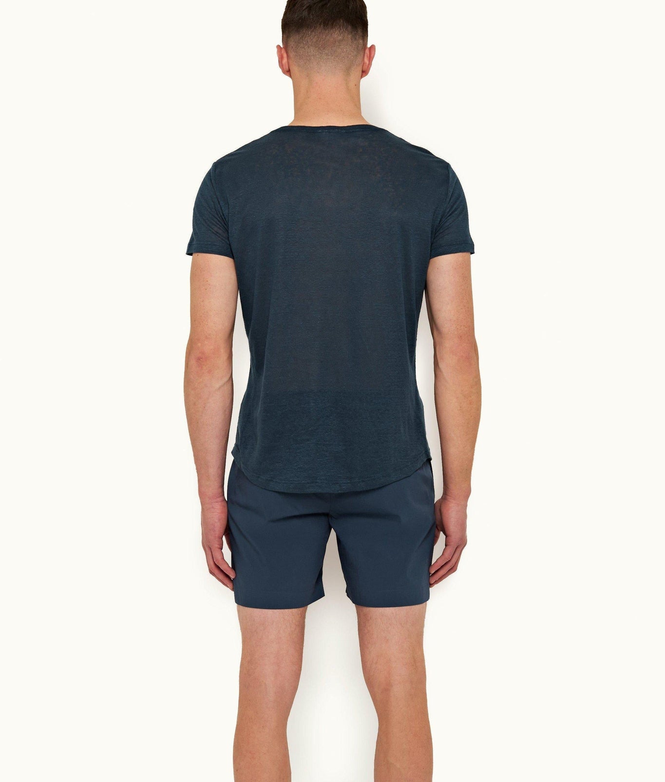 Bulldog Cotton Mid-Length Lightweight Cotton Shorts | Oceanic Blue