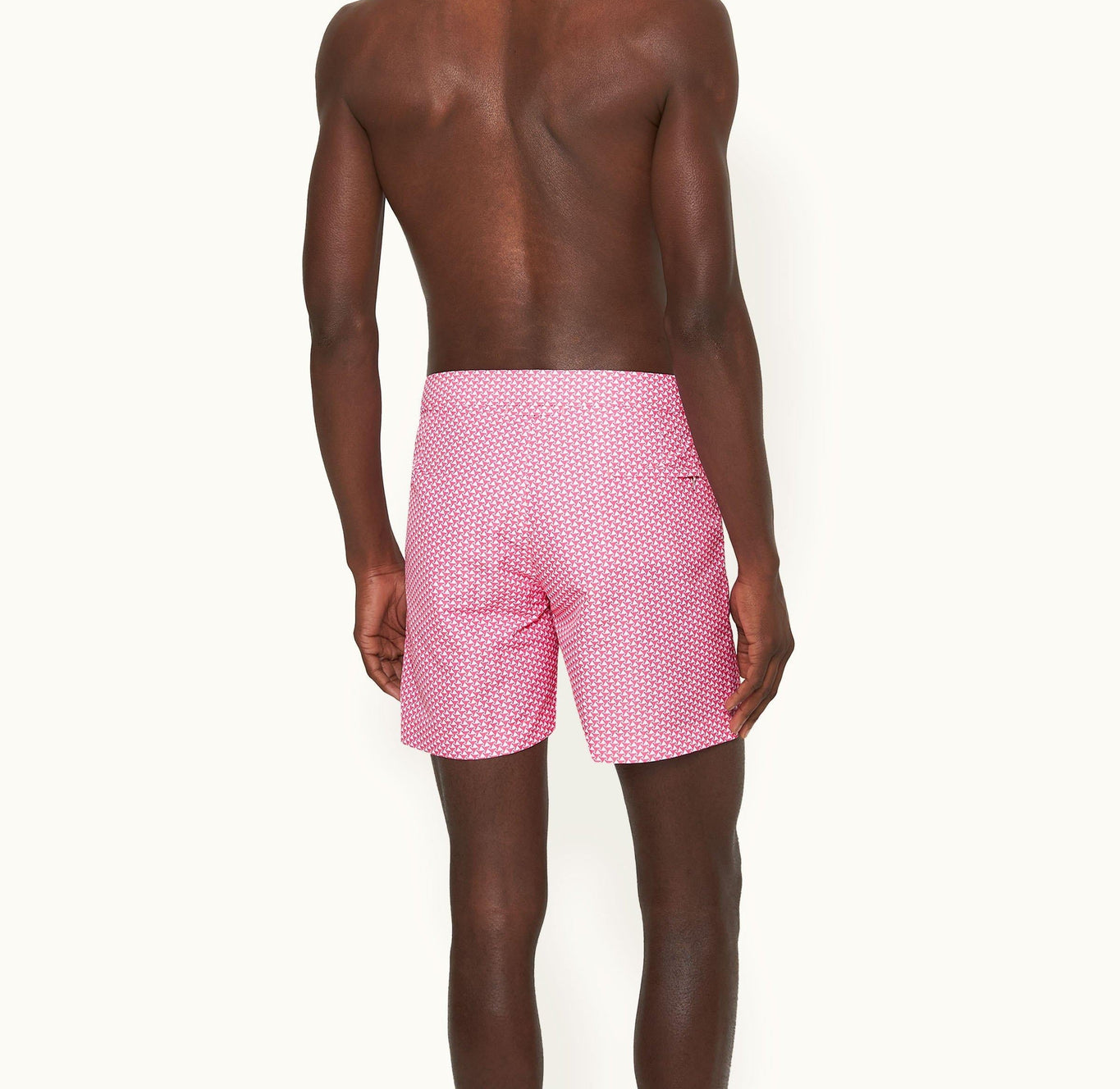 Bulldog Pax Print Mid-Length Swim Shorts Woven | Wham