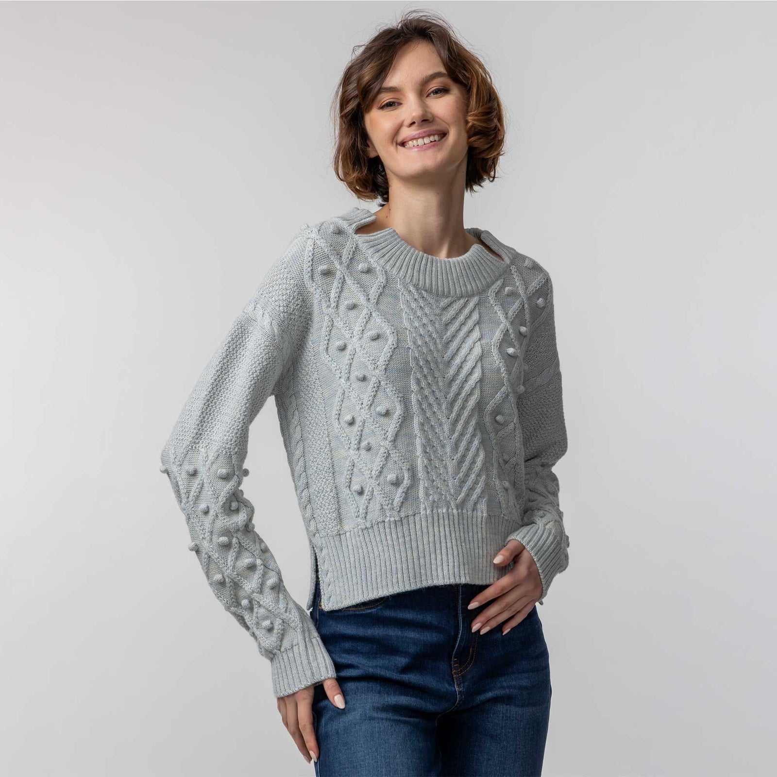 Heidi Sweater | Spa Blue