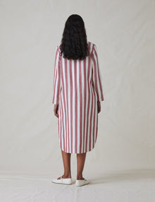 Womens | The Caftan | Crimson