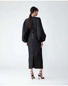 Midi Skirt | Black