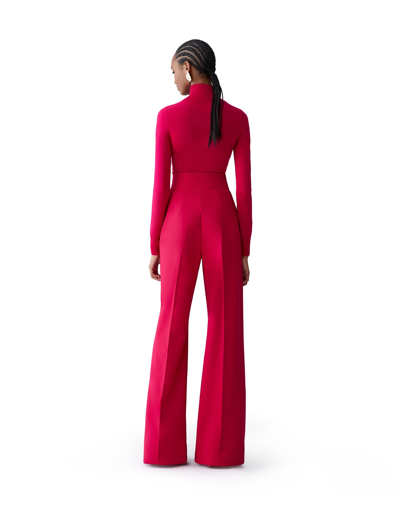 Long Sleeve Turtleneck Sweater | Claret