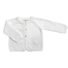 Baby Girls | Knit Cotton Cardigan | White