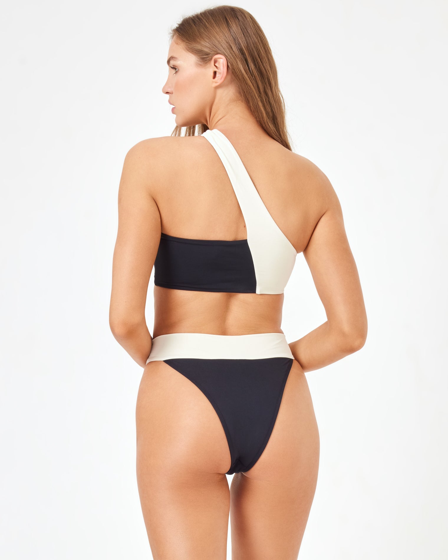 Lola Bikini Bottom | Black-Cream