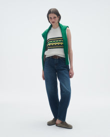 Womens | Chalet Vest | Cream Combo