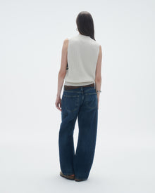 Womens | Chalet Vest | Cream Combo