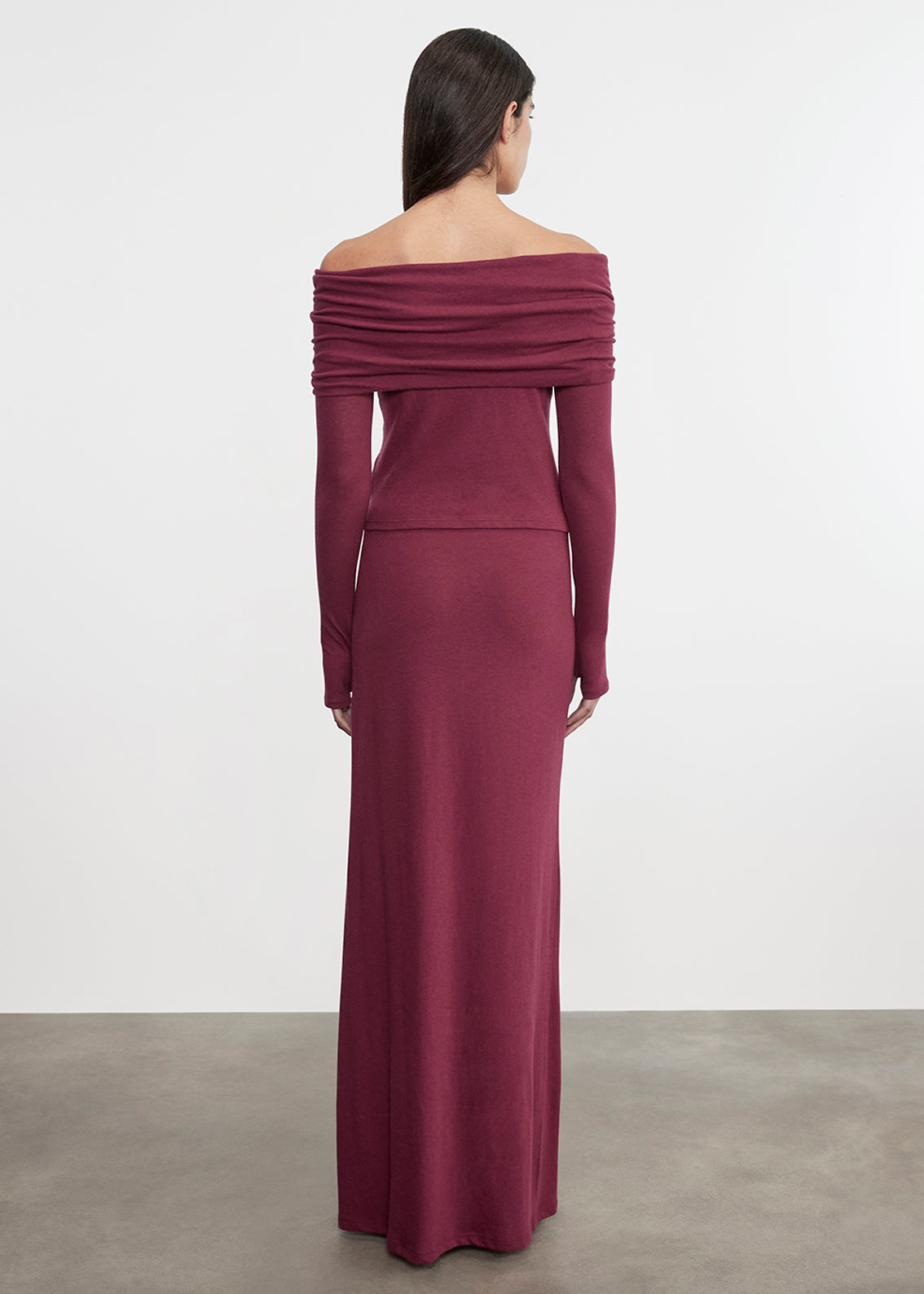 Cashmere Bias Skirt | Barolo