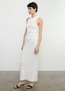 Boucle Knit Tank | Off White