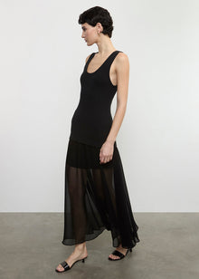 Boucle Knit Tunic | Black