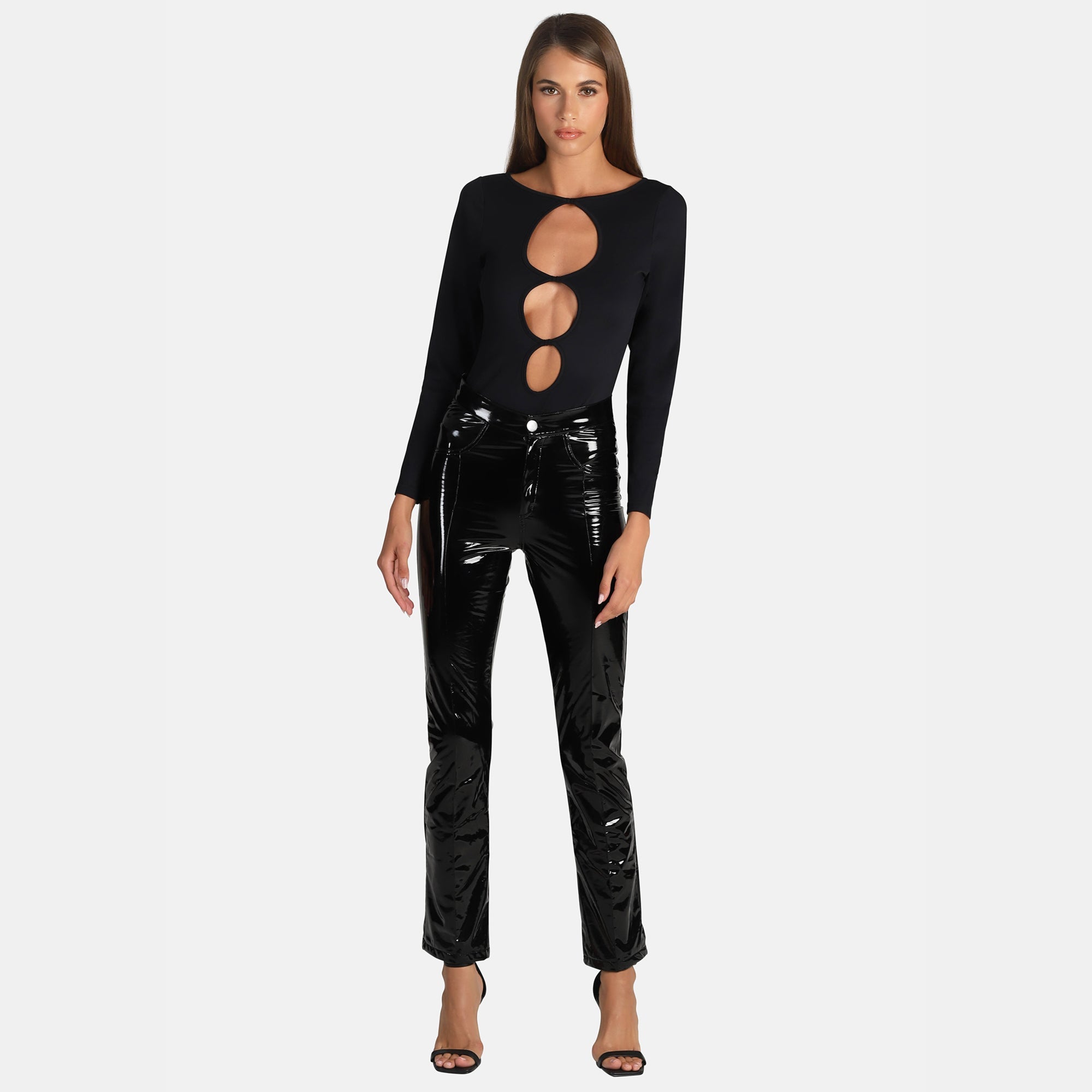 OW Collection Cora Bodysuit | Black