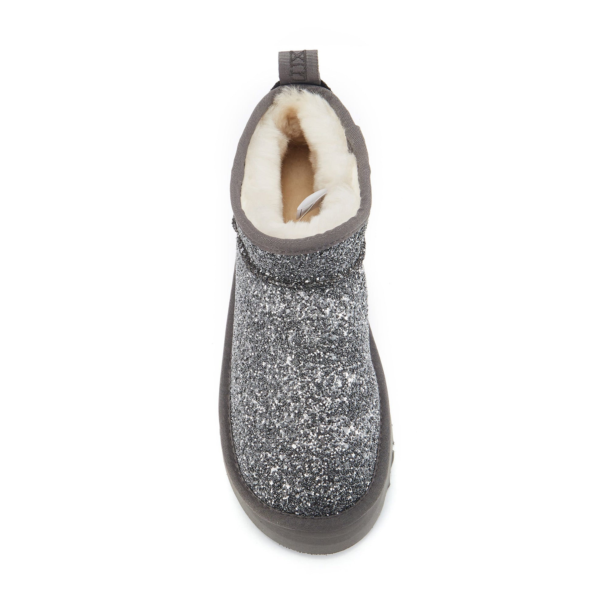 COSY ULTRA PLATFOAM GLITTER PEWTER - Australia Luxe Collective
