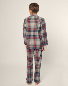 Kid's Brushed Cotton Pajama Set in Westminster Tartan in Westminster Tartan#Color_Westminster Tartan