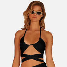 OW Swim Crete Top | Black Caviar