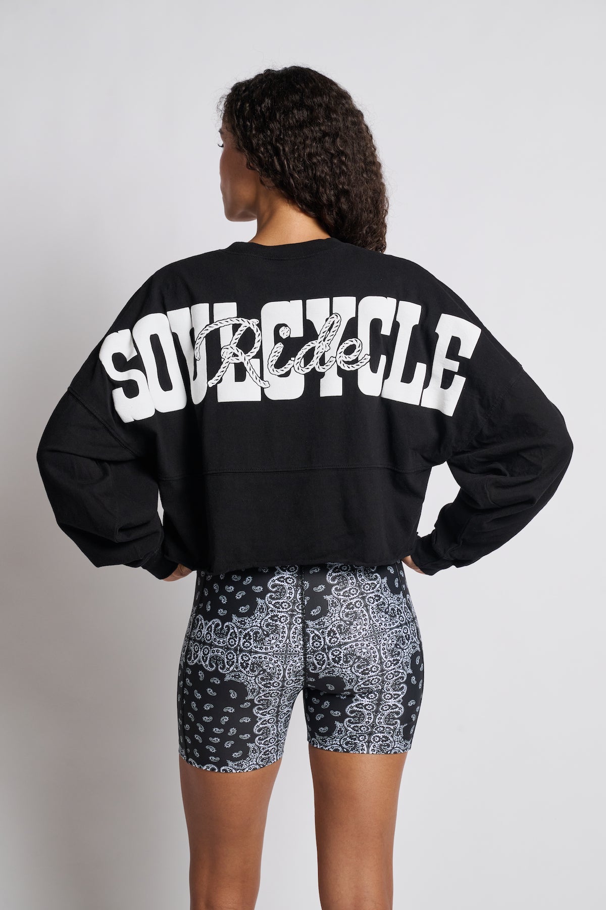 Spirit Jersey | Cropped  Jersey | Black