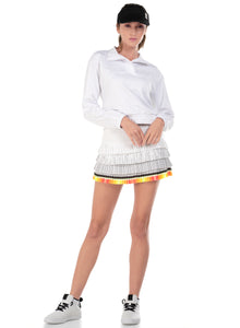 Mock Pullover | White