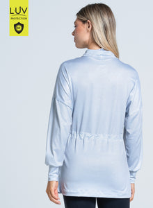 Heather Layer Up Tunic | Heather Grey