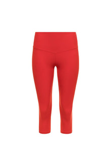 Zoe Capri Legging | Cherry