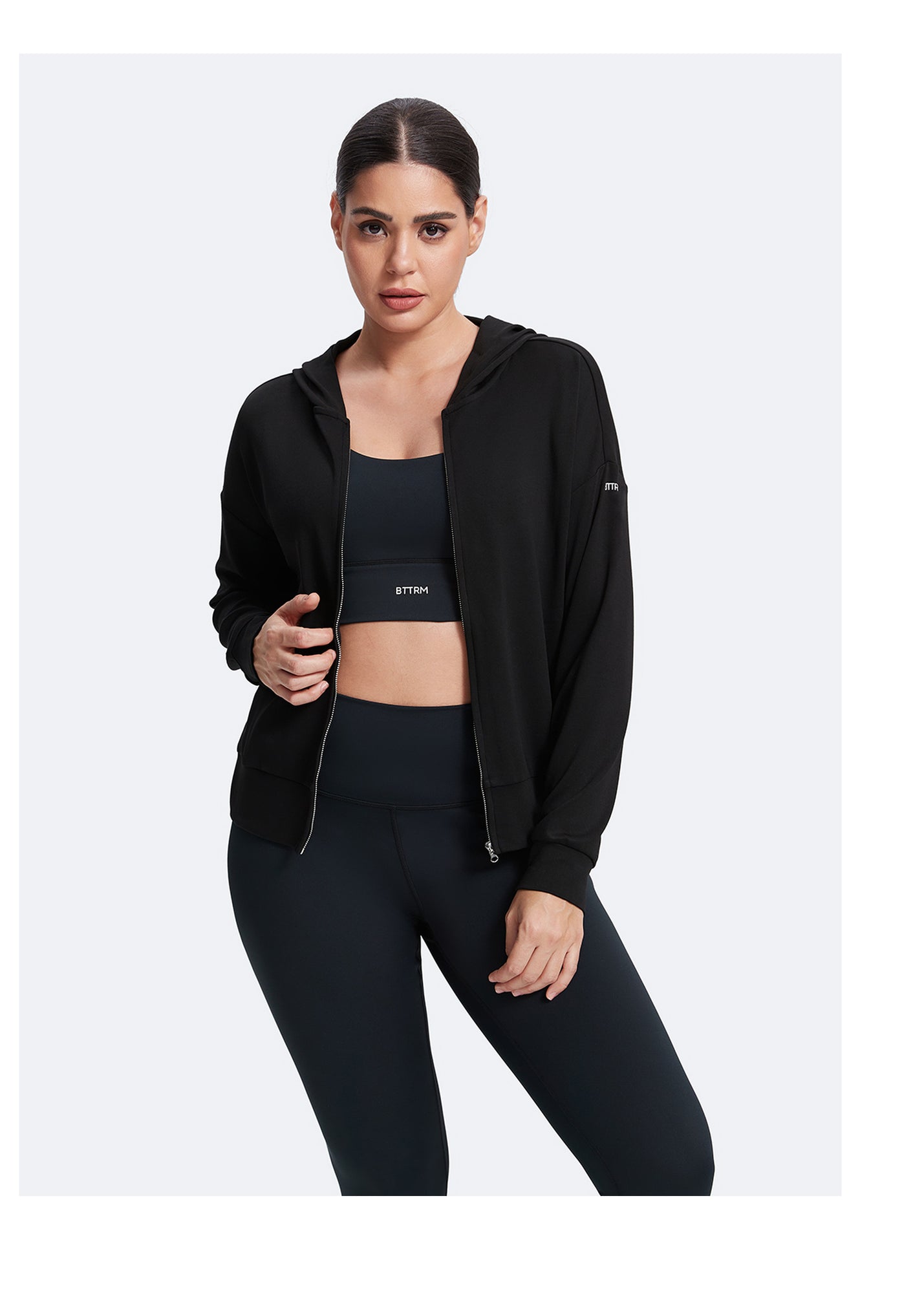 Classic Fit Hoodie | Black